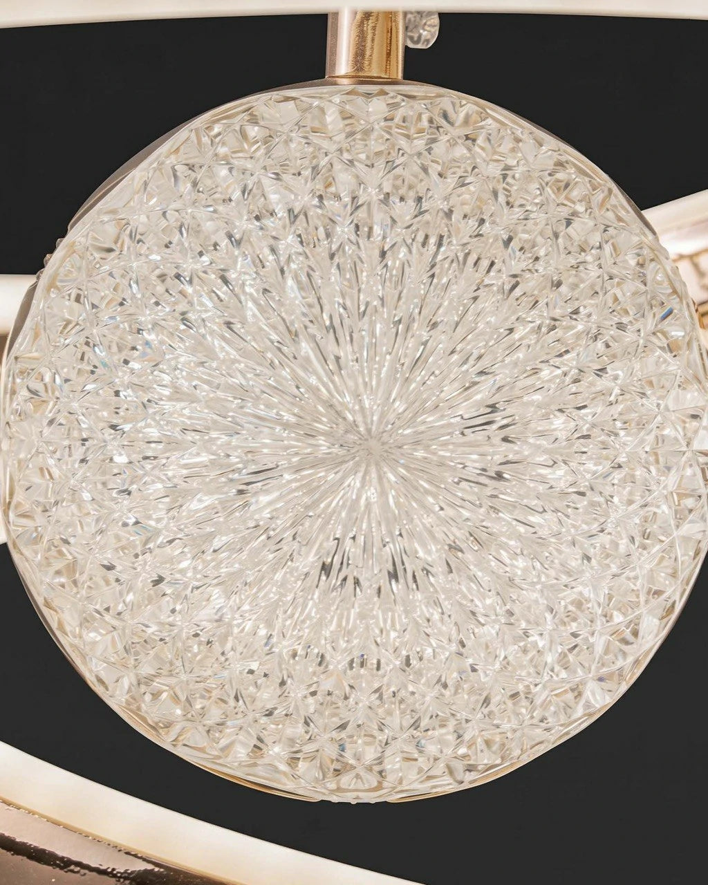 Gold Rings Crystal Pendant – crystals