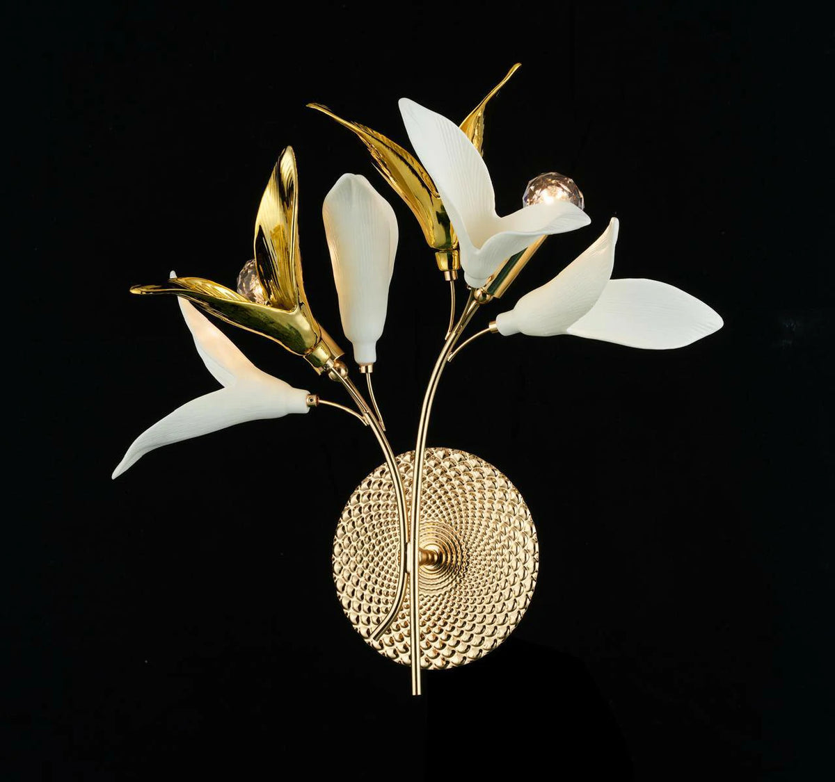 Orchid Royal Wall Sconce – installed