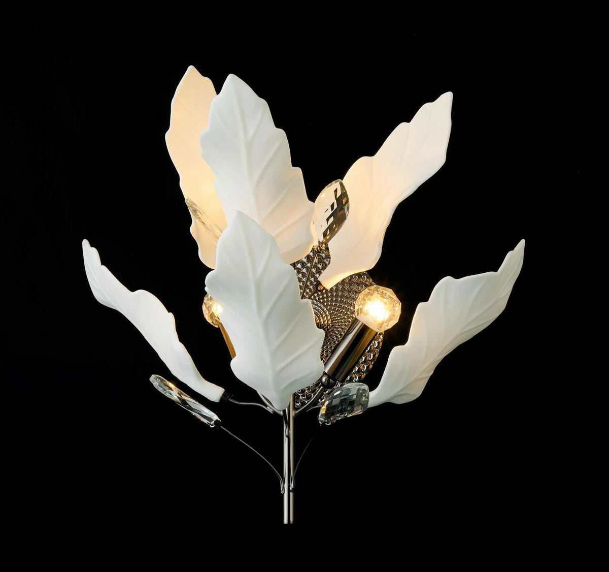 Noir Royal Wall Sconce – installed