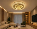 Crystal White Ceiling Light