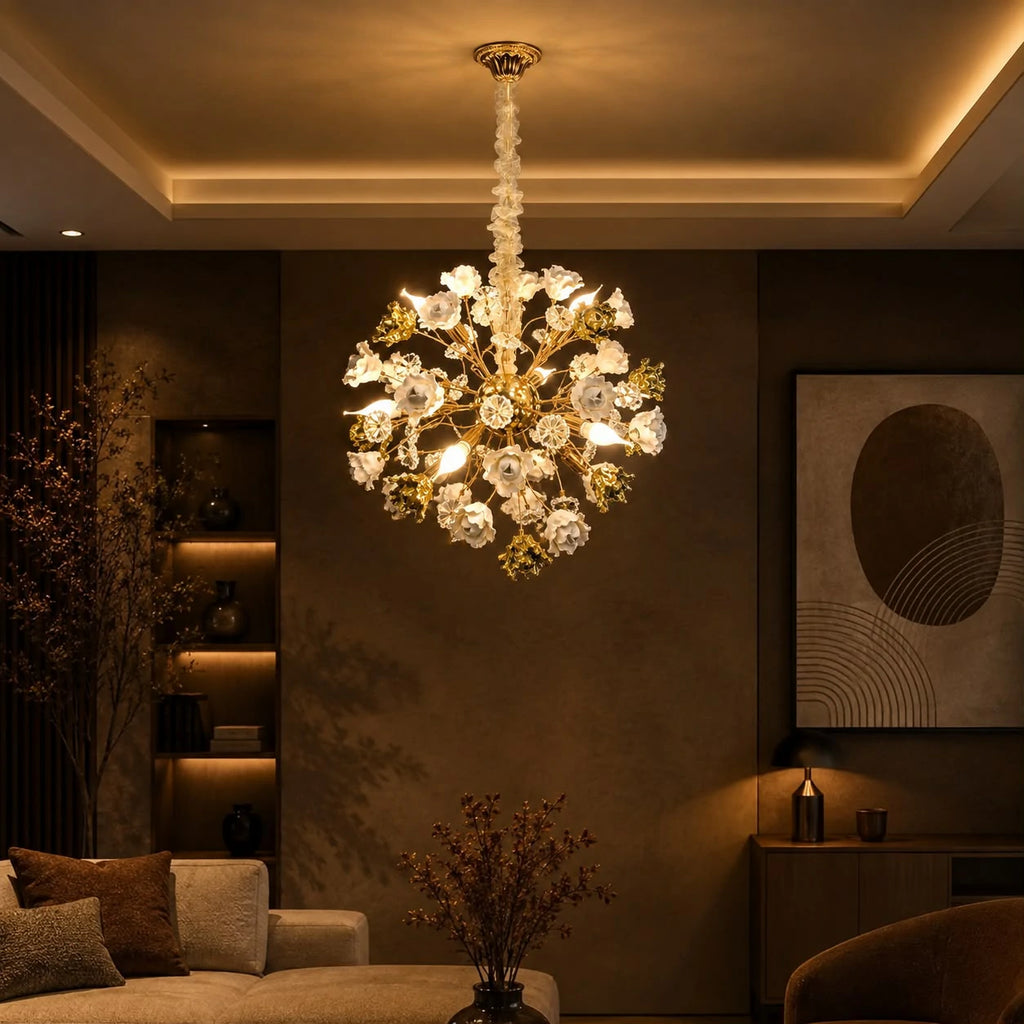 Rosalia Floral Chandelier