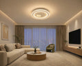 Planet Orbit Glass Ceiling Light
