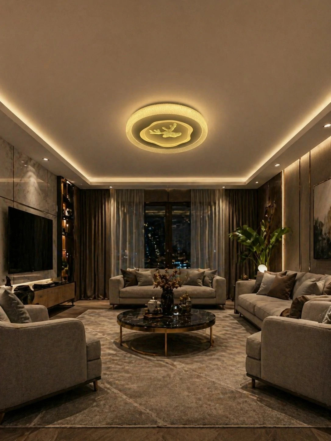Gazelle Ceiling Light