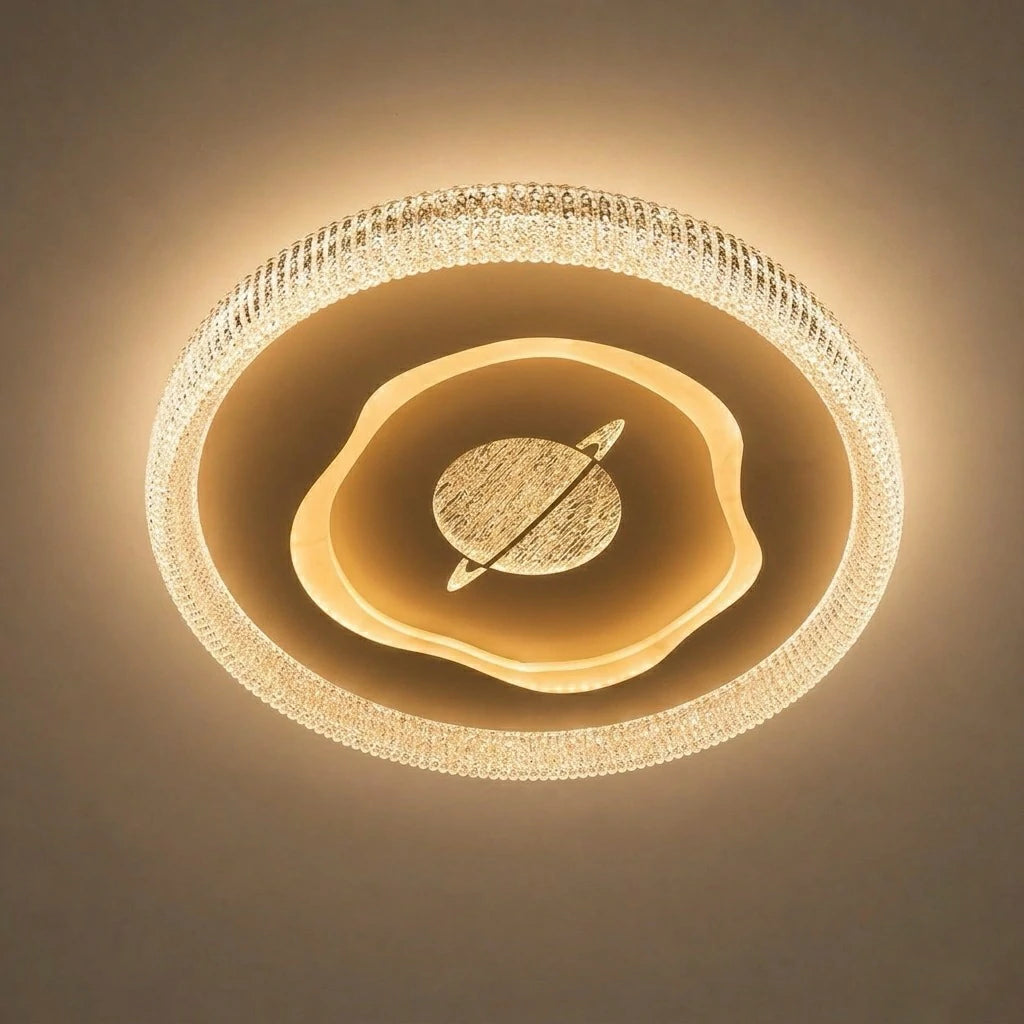 Planet White LED Ceiling Light