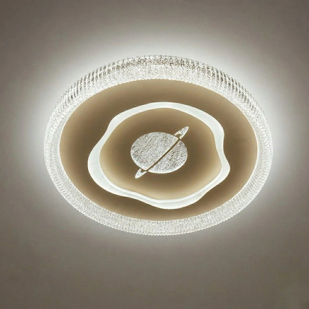 Planet White LED Ceiling Light – warm light