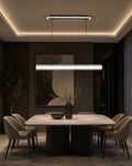 Modern Crystal LED Linear Pendant