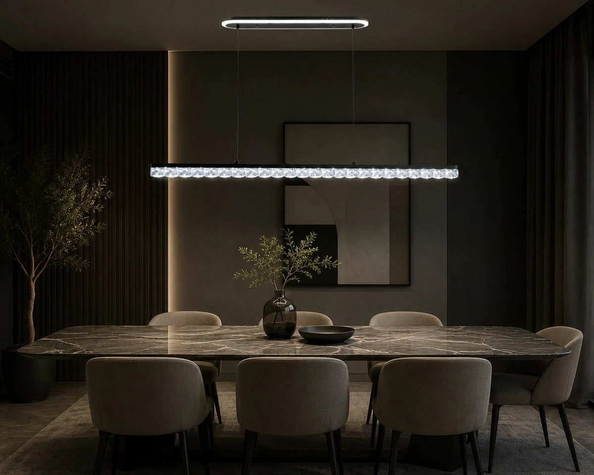 Crystal Line Linear Pendant