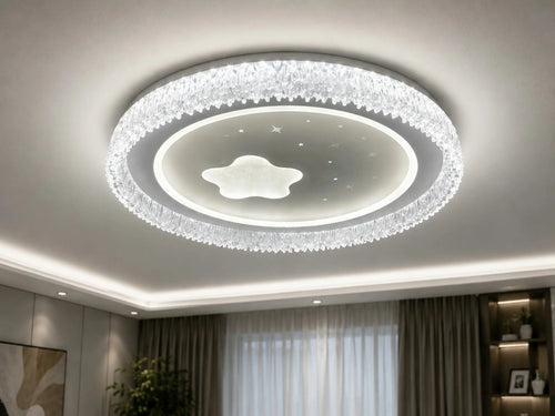 Aurora White Ceiling Light – detail