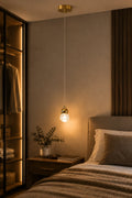Golden Globe Bedside Lamp